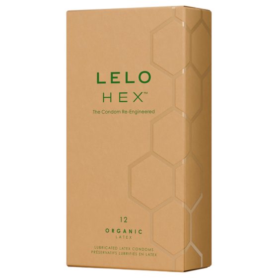 LELO Hex Organic - luxus óvszer (12db)