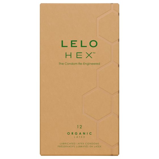LELO Hex Organic - luxus óvszer (12db)