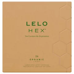 LELO Hex Organic - potencia óvszer (36db)