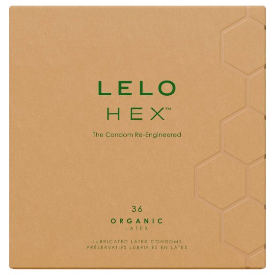 LELO Hex Organic - luxus óvszer (36db)