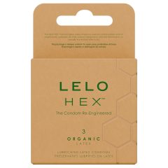 LELO Hex Organic - luxus óvszer (3db)
