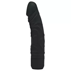 Classic Get Real - élethű szilikon vibrátor (fekete)