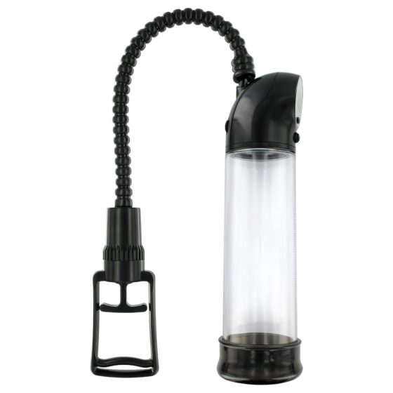 XLSUCKER - digitális potencia- és péniszpumpa (átlátszó)