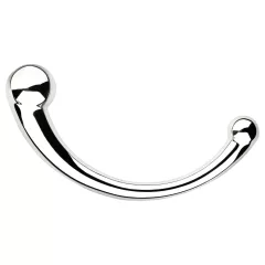 NJOY Pure Wand - anál horog dildó (ezüst)