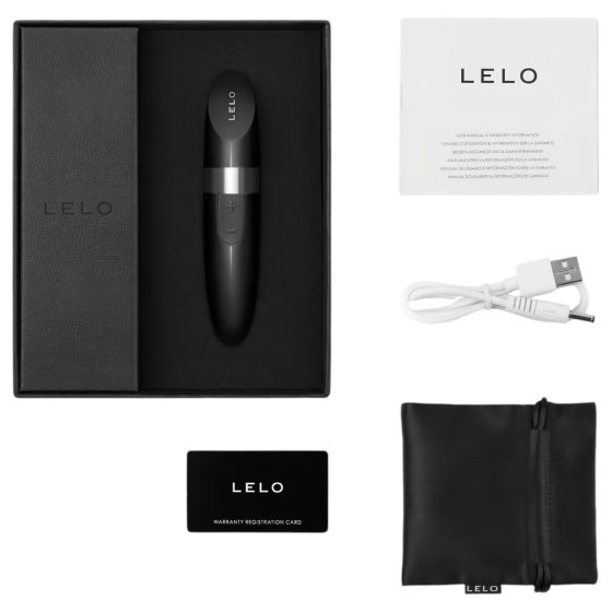 LELO Mia 2 - utazó rúzs vibrátor (fekete)