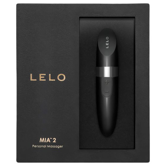 LELO Mia 2 - utazó rúzs vibrátor (fekete)