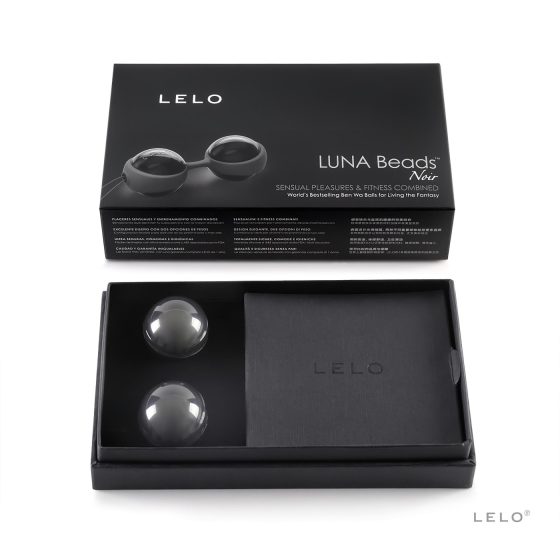 LELO Luna Noir- variálható gésagolyó