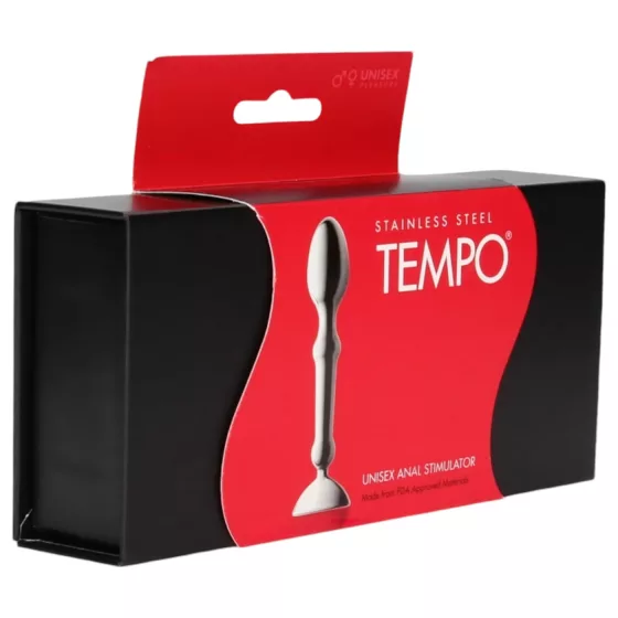 / Aneros Tempo - acél anál dildó (ezüst)