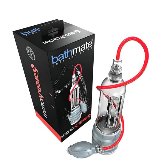 BathMate Xtreme Hydromax 9 - Hydropumpa szett (átlátszó)