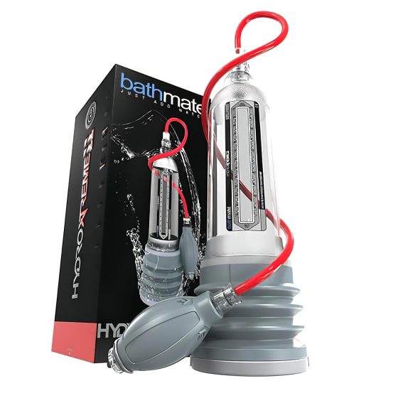 BathMate Xtreme Hydromax 11 - Hydropumpa szett (átlátszó)