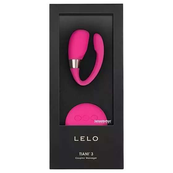 LELO Tiani 3 - szilikon párvibrátor (pink)
