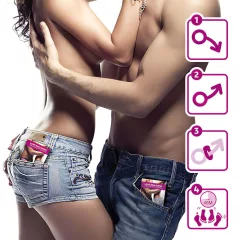   Love in the Pocket - egyszeri vibrációs péniszgyűrű (pink)