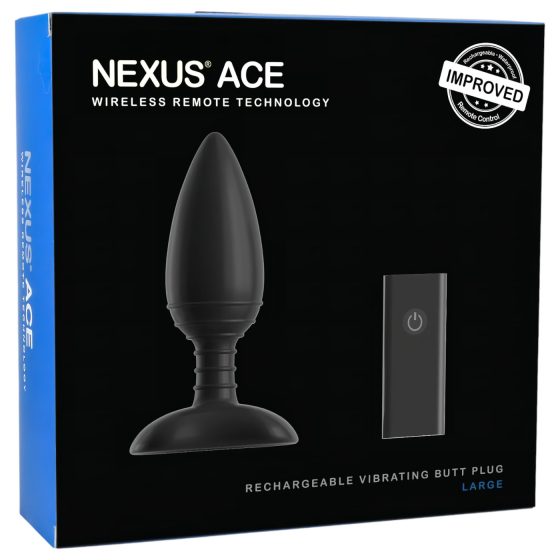 Nexus Ace - távirányítós, akkus anál vibrátor (nagy)