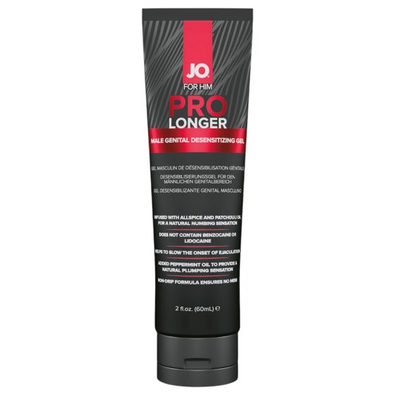 System JO ProLonger - magömlés késleltető gél férfiaknak (60ml)