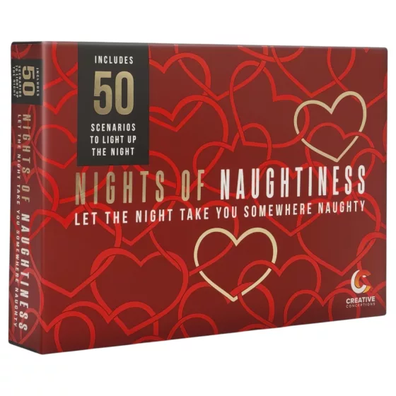 FIFTY NIGHTS OF NAUGHTINESS - szex társasjáték (angol nyelven)