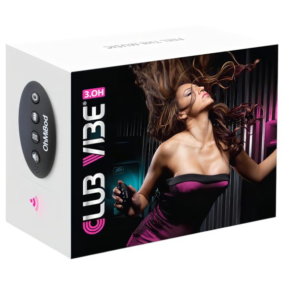 OHMIBOD Club Vibe 3 - vibrációs bugyi zenei vezérlésű (S-L)
