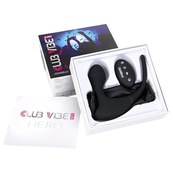 OHMIBOD Club Vibe 3 Hero - prosztata vibrátor (zenei vezérlésű)