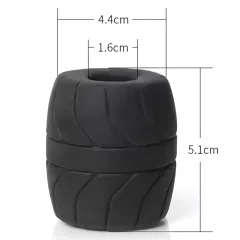 SilaSkin Ball Heregyűrű és nyújtó (fehér)