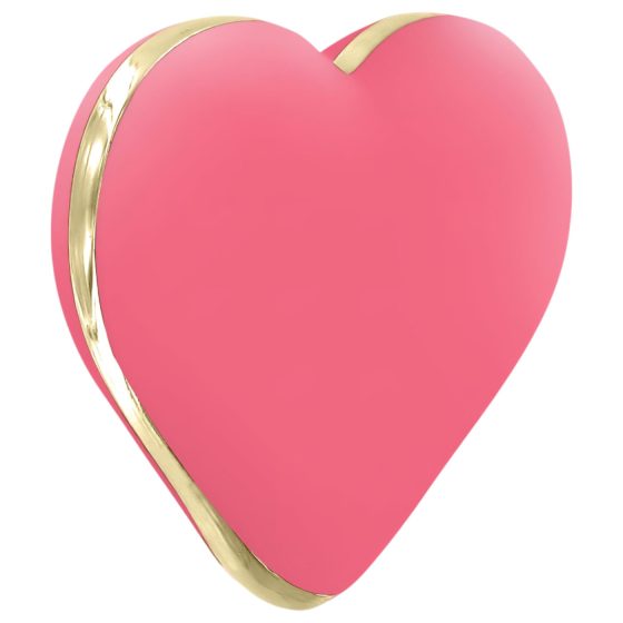 RS Icons Heart - akkus csikló vibrátor (korall)