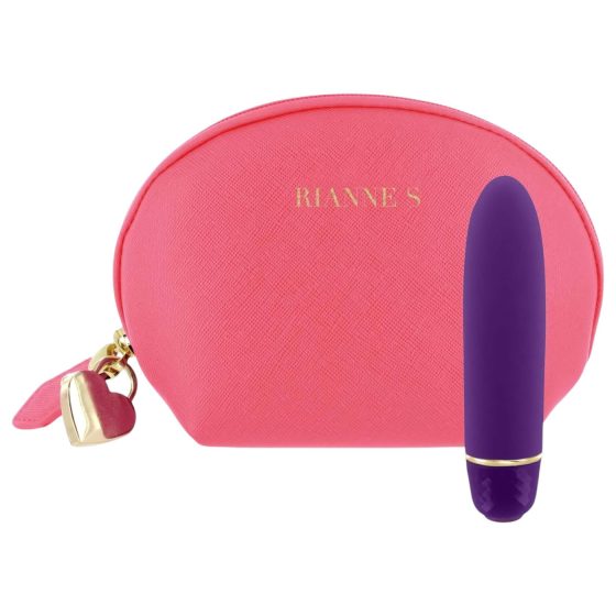 Rianne Essentials Classique Deep - szilikon rúzs vibrátor (lila)