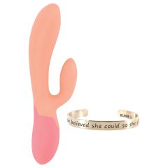   Rianne Essential Xena - akkus, melegítő vibrátor (barack-korall)