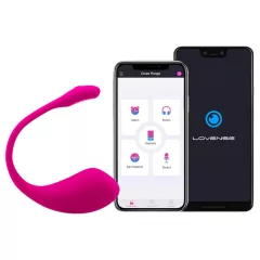 Lovense Lush 2 - hordható app-vezérelt vibrotojás (pink)