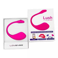 Lovense Lush 2 - hordható app-vezérelt vibrotojás (pink)