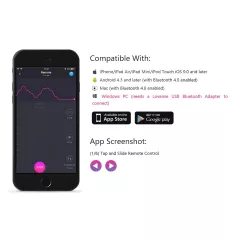 Lovense Lush 2 - hordható app-vezérelt vibrotojás (pink)