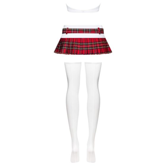 Obsessive Schooly - diáklány jelmez szett (6 részes)