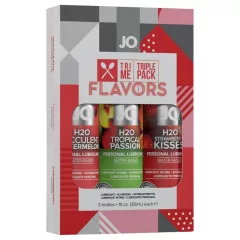 JO System Flavors - ízesített síkosító szett (3x30ml)