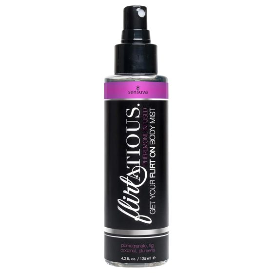 Sensuva Flirtatious - feromon testpermet - gránátalmás-kókusz (125ml)