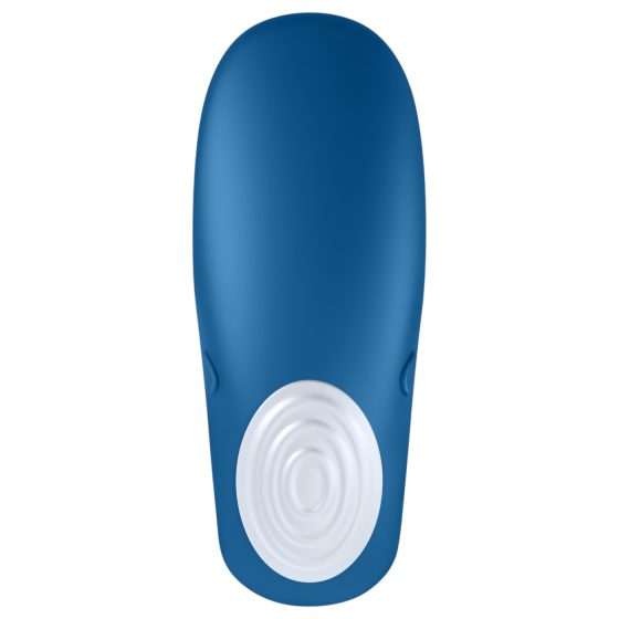 Satisfyer Double Whale - 2 motoros párvibrátor (kék)