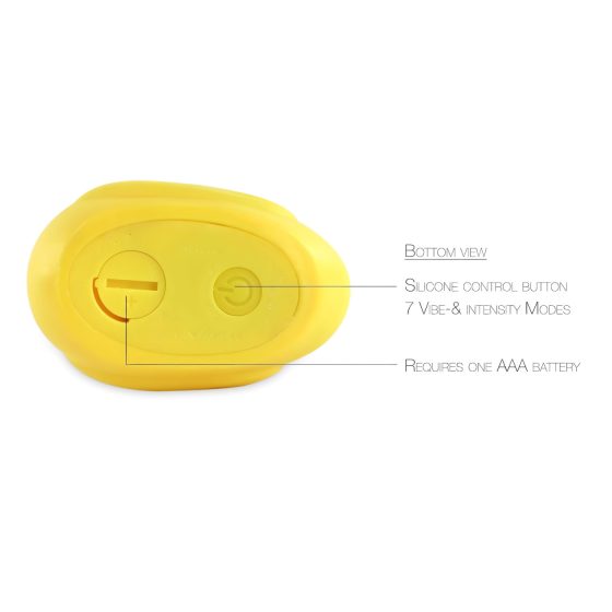 My Duckie 2.0 - kacsa vízálló csikló vibrátor (sárga)