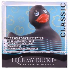 My Duckie 2.0 - kacsa vízálló csikló vibrátor (fekete)