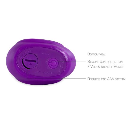 My Duckie 2.0 - vízálló csikló vibrátor (lila)