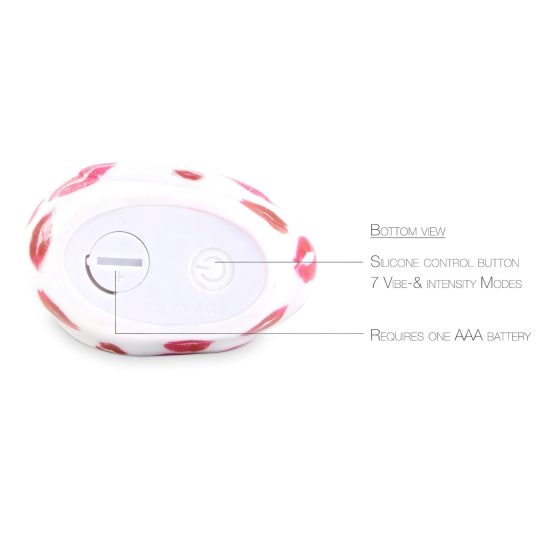 My Duckie Romance 2.0 - vízálló csikló vibrátor (fehér-pink)