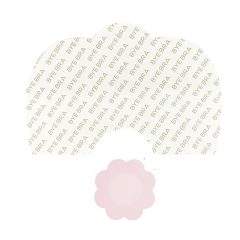 Bye Bra D-F - láthatatlan mellemelő tapasz - pink (6 db)