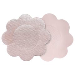 Bye Bra D-F - láthatatlan mellemelő tapasz - pink (6 db)