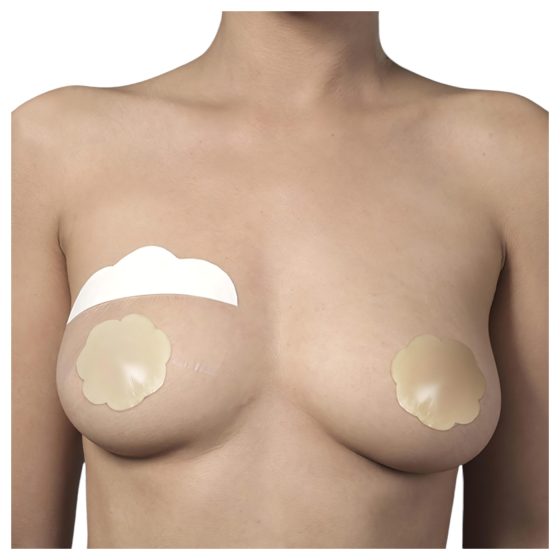 / Bye Bra A-C - láthatatlan mellemelő tapasz - nude (4 pár)