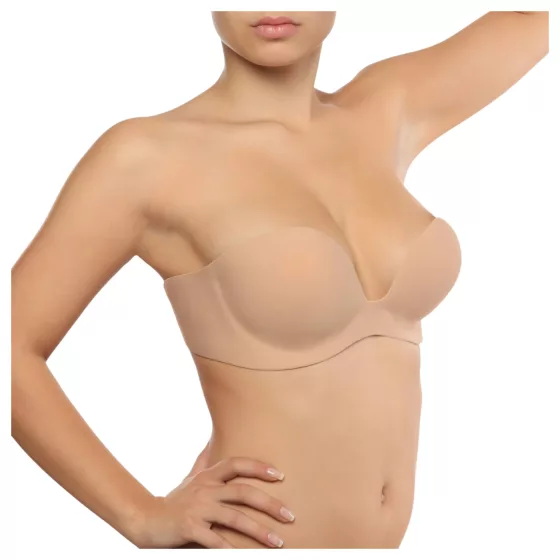 / Bye Bra Gala C - rejtett Push-up melltartó (nude)