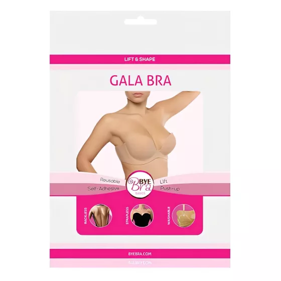 / Bye Bra Gala C - rejtett Push-up melltartó (nude)