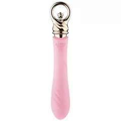 ZALO Courage Heating - akkus, luxus G-pont vibrátor (pink)