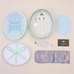   / ZALO Ichigo Rabbit - app-vezérelt luxus csiklókaros vibrátor (fehér)