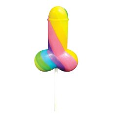   Rainbow Cock Pop - péniszes nyalóka (85g) - gyümölcs ízű