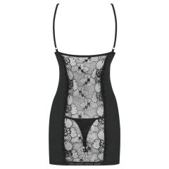 Obsessive Heartina - hálóing és tanga (fekete)