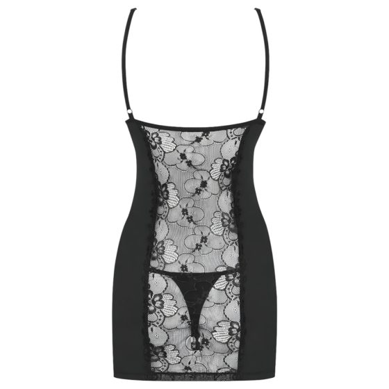 Obsessive Heartina - hálóing és tanga (fekete)