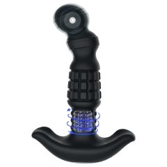 Aixiasia Abake - forgó anál vibrátor (fekete)