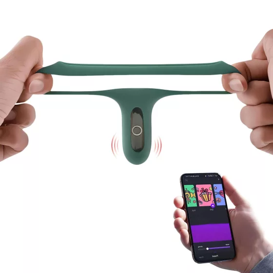 Magic Motion Rise - okos, akkus vibrációs péniszgyűrű (zöld)