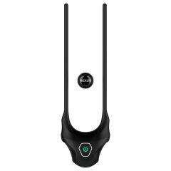   Nexus Forge - állítható vibrációs péniszgyűrű (fekete)
