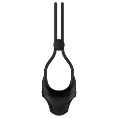   Nexus Forge - állítható vibrációs péniszgyűrű (fekete)